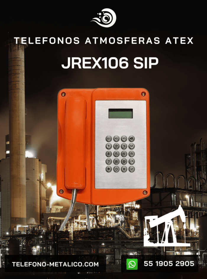 Teléfonos Industriales Vozell®️ ATEX